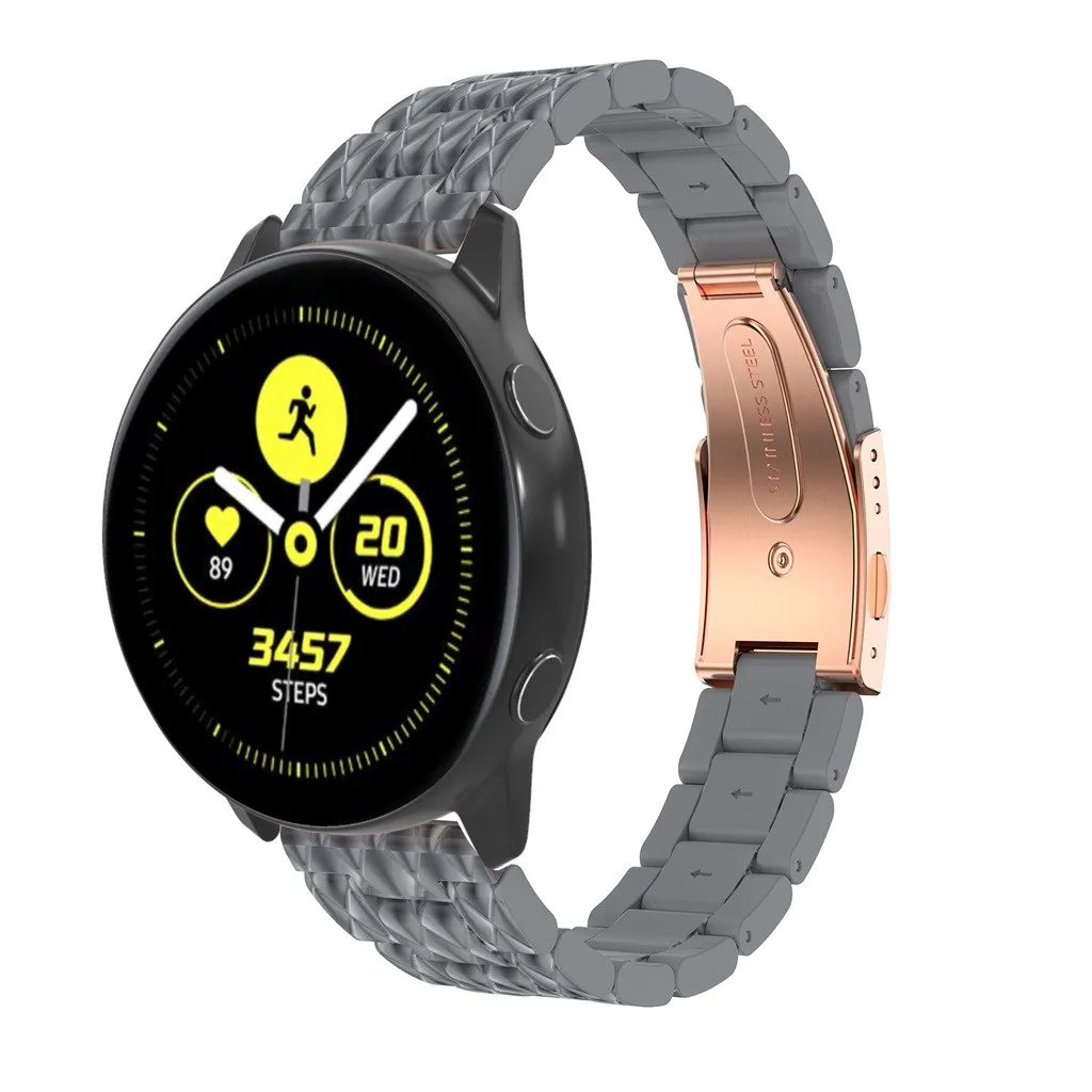 

2019 Watch Band Replacement Strap luxury Acetel FiberFor Samsung Galaxy Watch Active Comfortable Fashion Women Men Watch Belts