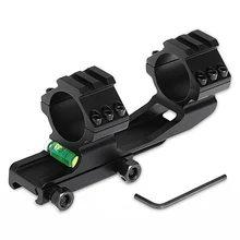Винтовка Оптический прицел крепление 21 мм/30 мм кольца крепление с пузырьковым уровнем fit 5033B 30 мм Калибр рельс для тактического оружия Охота