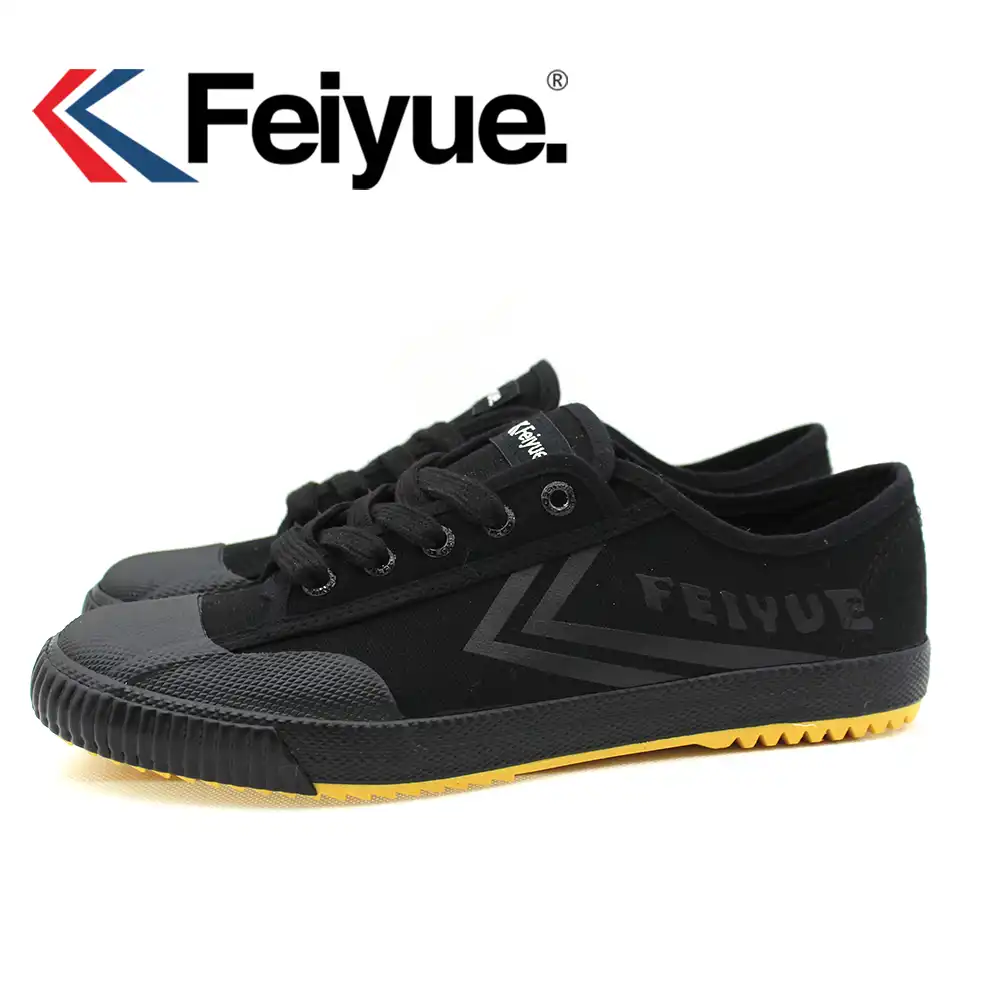 black martial arts shoes