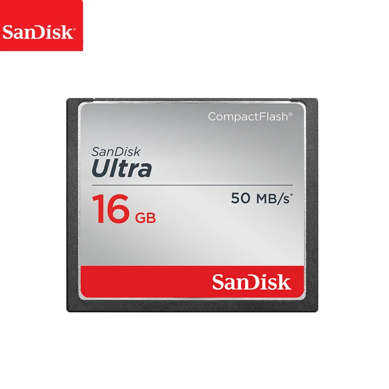100% оригинальная карта памяти Sandisk CF 16 Гб компактная флэш UItra 333X высокоскоростной 50