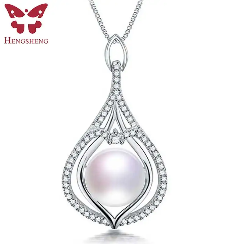 

Real Natural Pearl Jewelry Pendants Necklaces, 10-11mm Freshwater Pearl Necklace Women Best Birthday Gift