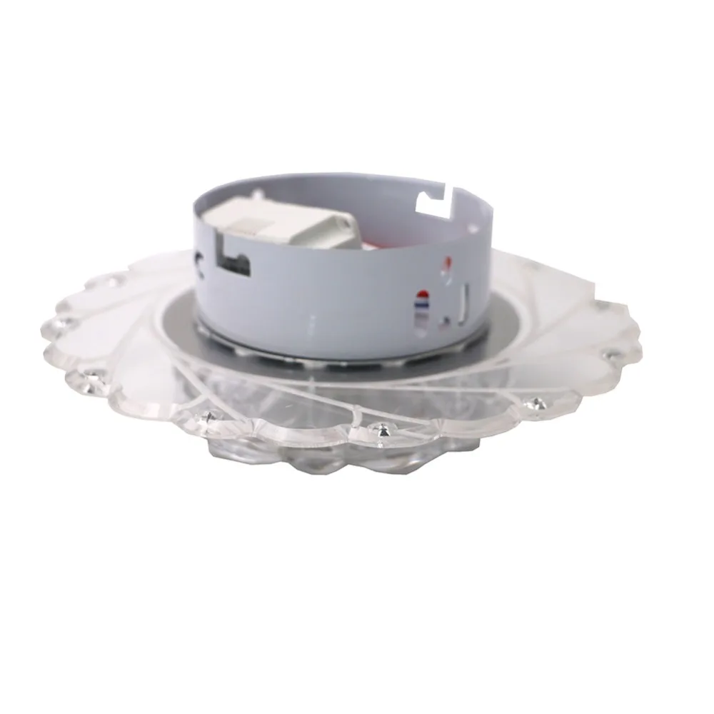 Lâmpada do Teto Led de Cristal Luz para Sala Moderno Teto Circular Mini Luminarias Rotunda Estar Corredor Cozinha Luz 12 High Quality light fittings