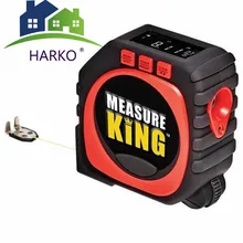 Недавно мерила King 3-в-1 рулетка цифровая строка режим Sonic режим ролик режим универсальный измерительный инструмент высокое качество