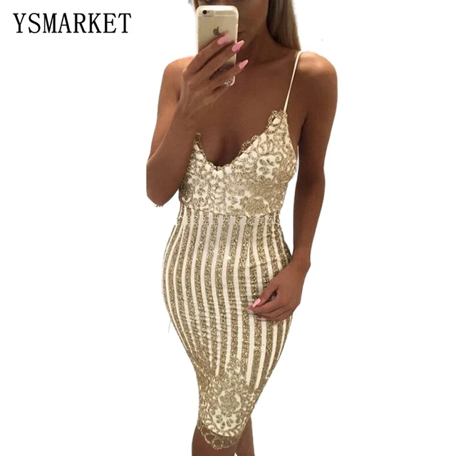 silver dress with sequins