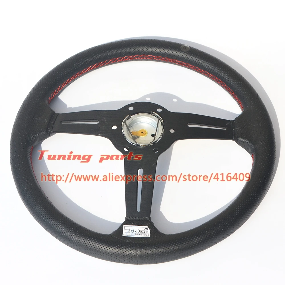 stock ND steering wheel 350mm black arm (5)
