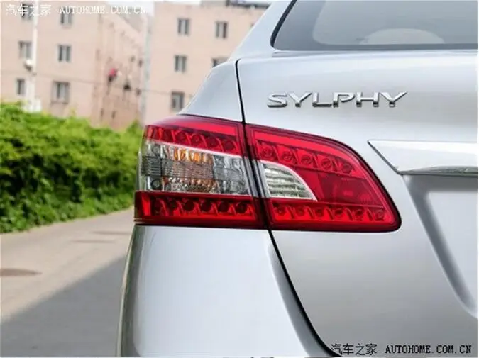 1 шт. внешний автомобильный Стайлинг для Nissan Sylphy Sentra задние фонари светодиодный 2012~ автомобильные аксессуары Sentra лампа Sylphy задний фонарь