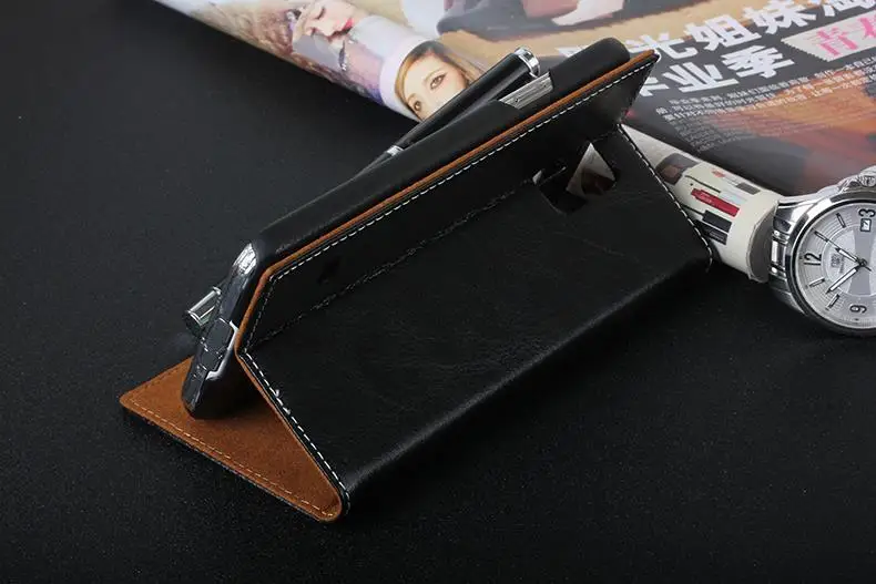 Чехол на присоске для samsung Galaxy S5 SV i9600, высококачественный роскошный чехол из натуральной кожи с Откидывающейся Крышкой и подставкой для мобильного телефона+ Бесплатный подарок