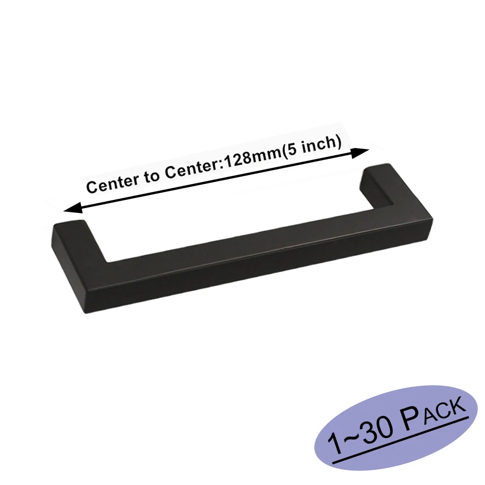 Furniture Drawer Pulls Black Kitchen Door Hardware Handles