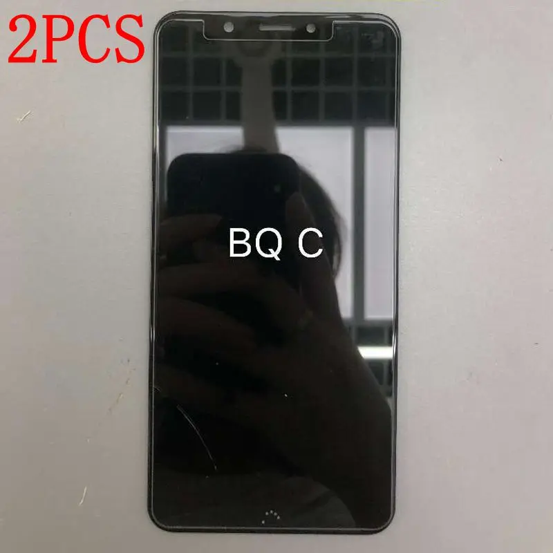 2 шт. 2.5D Закаленное стекло для BQ Aquaris C защитная пленка Взрывозащищенная Защита