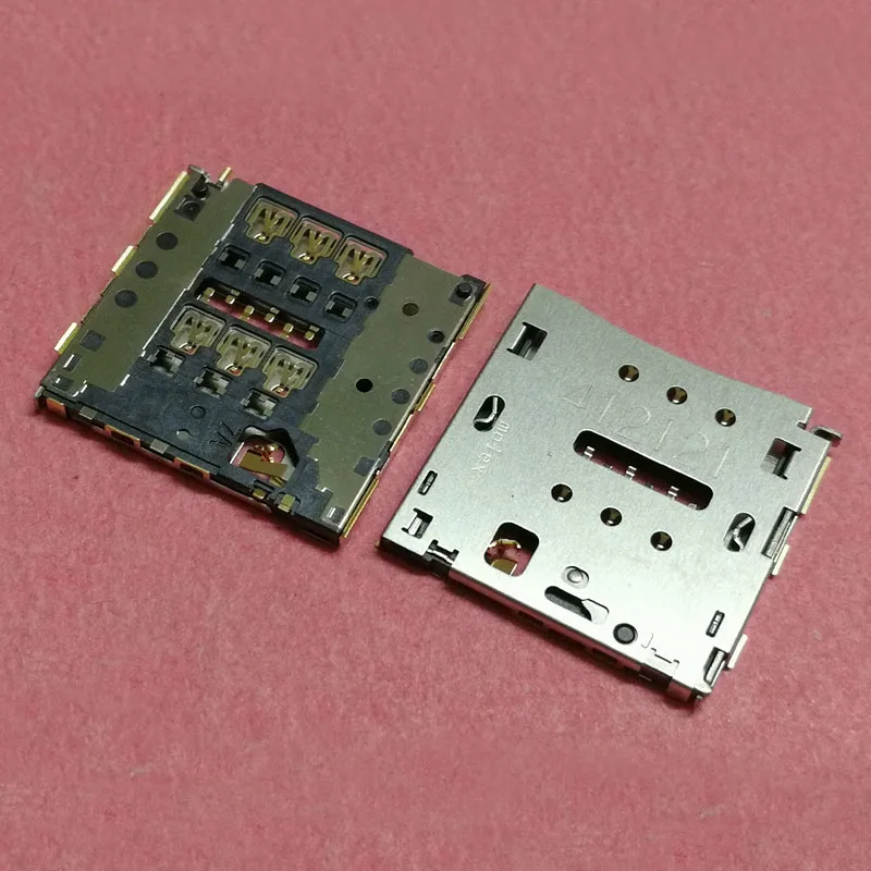 SIM Слот кардридера держатель лотка разъем для Huawei Ascend p7 Коврики 7 MT7 G7 C199 C199S G760 TL00 P8