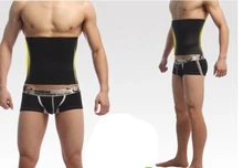 Men Slimming Belt Shaper Waist Trimmer Belt Corset Beer Belly anti-cellulite massage Trainer sauna belt