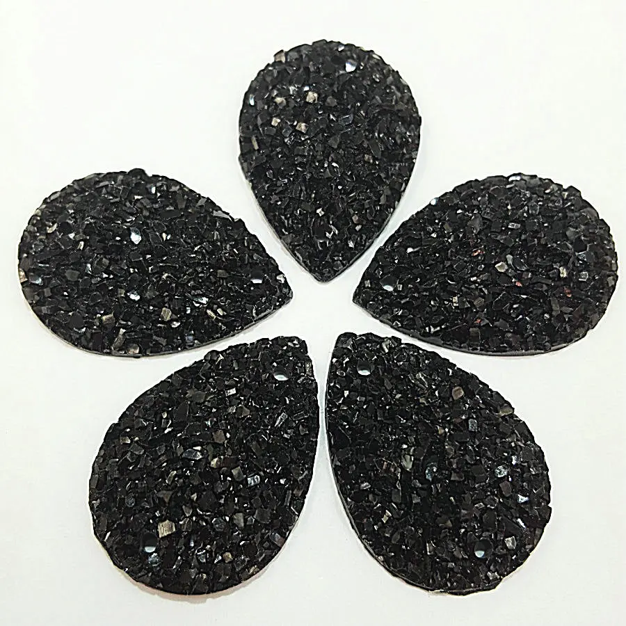

WHOLESALE seller,Resin Drop 18x25mm Black Rhinestones Strass Crystal Sewing Accessories Dresses Costumes Clothes Arts Charms Diy