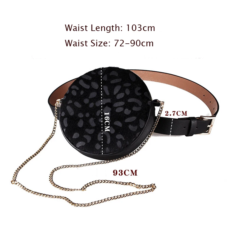 خمر ليوبارد جلدية الخصر حقيبة المرأة Crossbody/حقيبة بحزام مصمم حقيبة يد البسيطة حزمة مراوح المرأة الأزياء الخصر حزمة الهاتف محفظة
