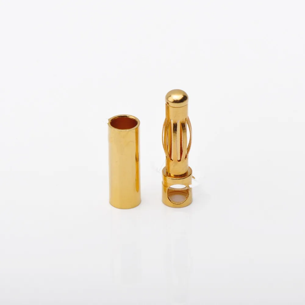 

4mm Gold Bullet Banana Plug Connector Male Female for RC Battery ESC Motor