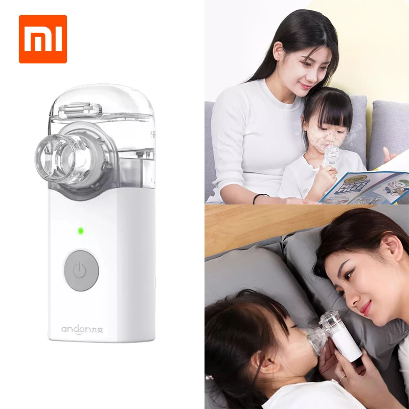 Xiaom Jiuan Andon Portable Micro-atomizer Nebulizer Mini Handheld Inhaler Respirator for Children and Adult Cough Treat
