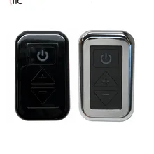 10 светодио дный-24 В с подсветкой led цифровой затемнитель с черным и никелевым обрамлением Морская Лодка RV кемпинг