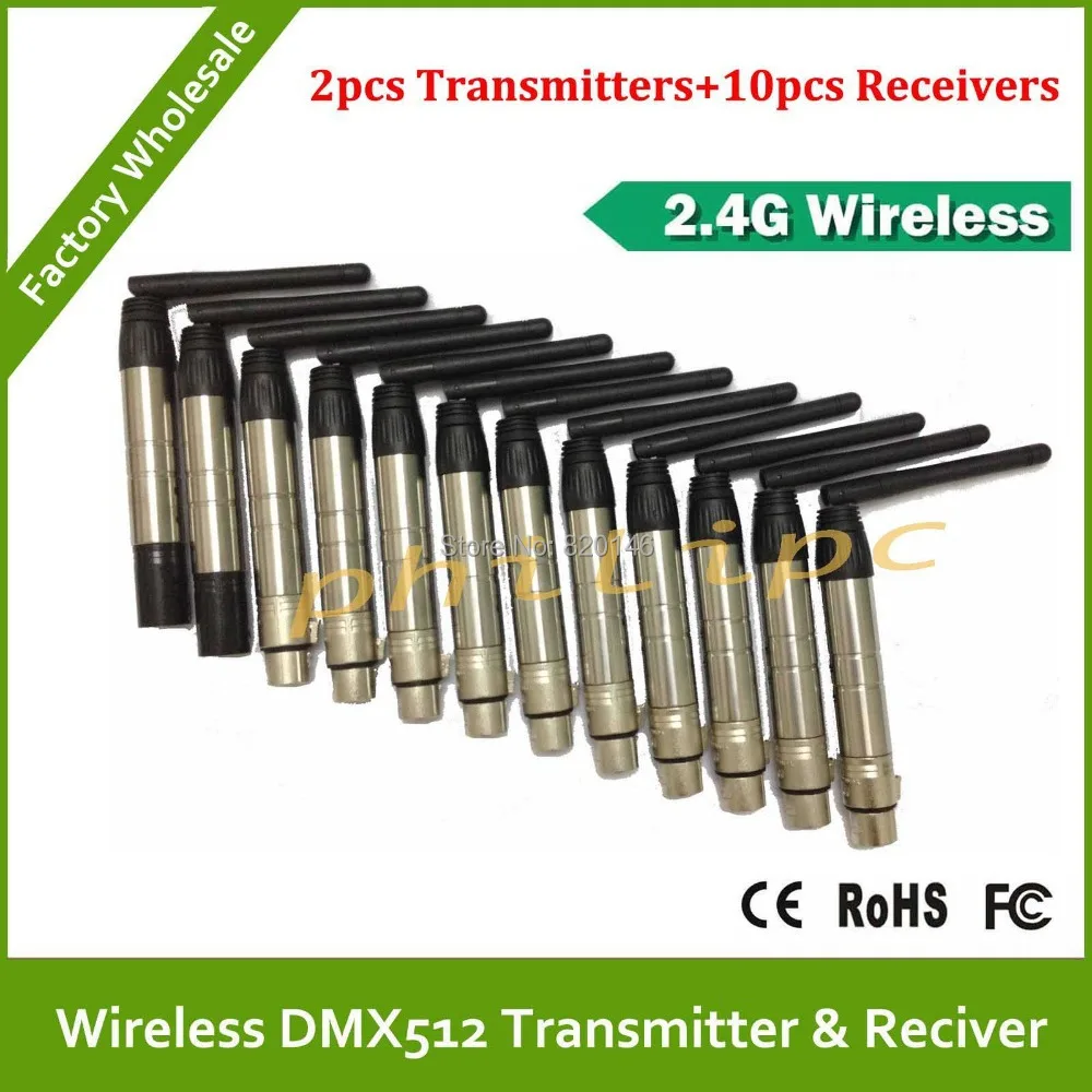 

DHL Fast Free Shipping wireless dmx512 receivers,led moving head light wireles kit,Wireless dmx console dmx controller