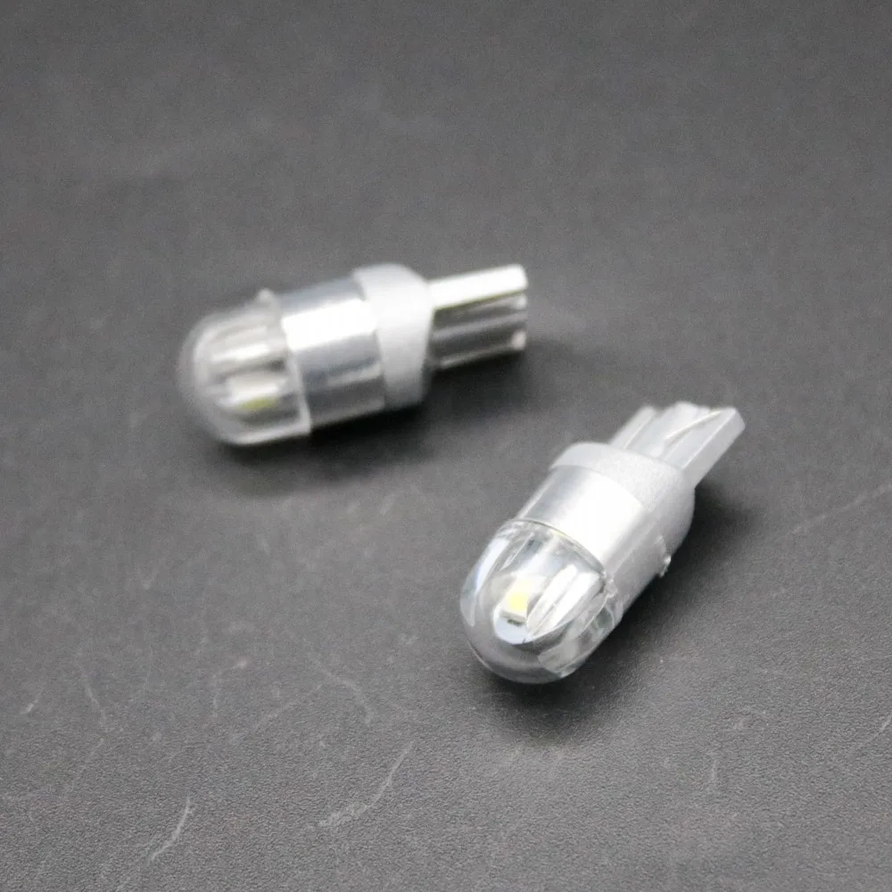 Фото EEMRKE 2 шт. T10 W5W 3030 2smd широкие лампы/паркосветильник огни освесветильник номерного знака s лампы кронштейна камеры белого цвета №4