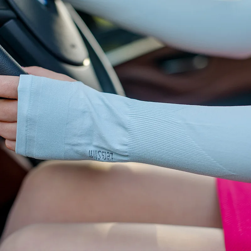 Летние для женщин Мода рука рукава женский шелк льда солнцезащитный крем манжеты спортивные перчатки автомобильные рукав