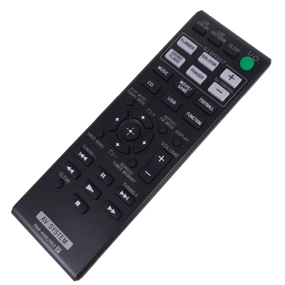 

NEW remote control For SONY MINI HI-FI AV SYSTEM RM-AMU163 LBT-GPX55 HCD-GPX55 LBT-GPX77 HCD-GPX77