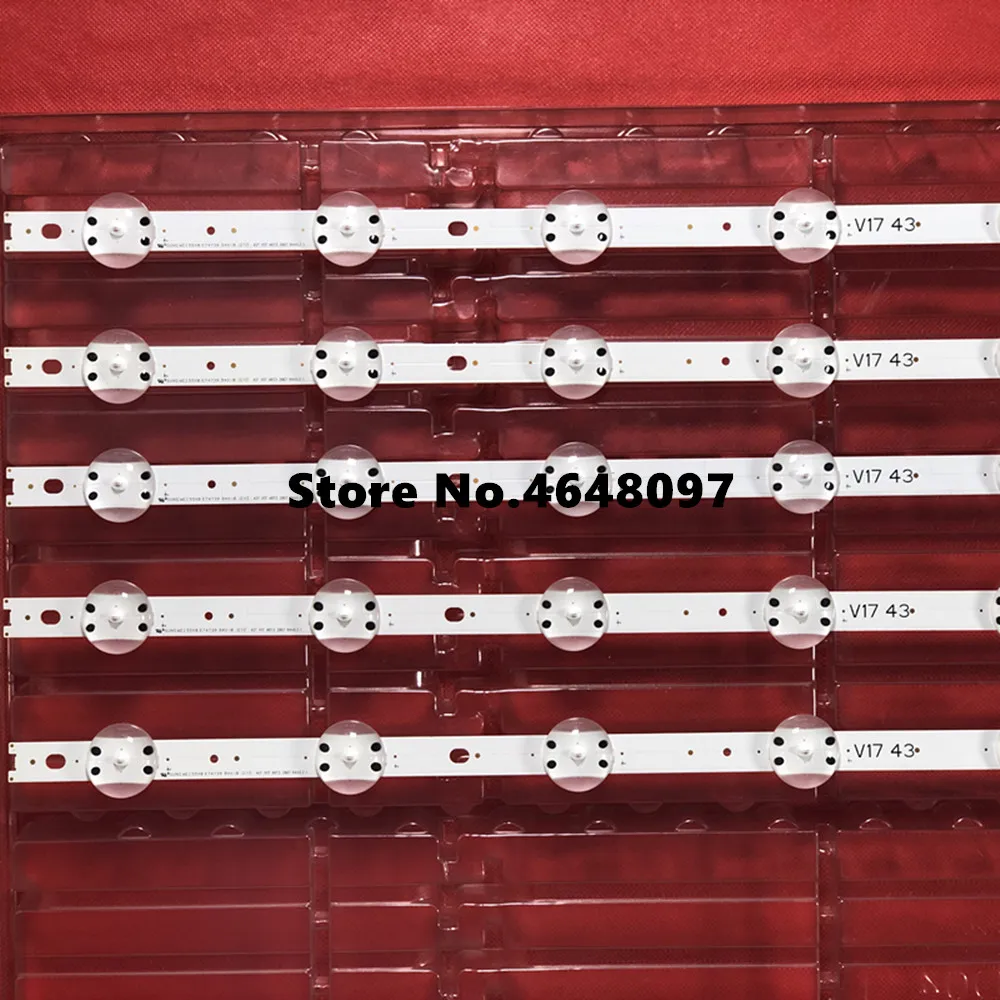 1set-5pcs-100-Original-new-led-backlight-SUNG-WEI55V0-E74739-94V-0-43-V17-ART3-2867 (1)
