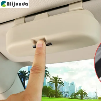 

Car Accessories ABS Vehicle Car Sunshade Sun Glasses Eyewear Holder for Peugeot 206 207 208 301 307 308 407 2008 3008 4008