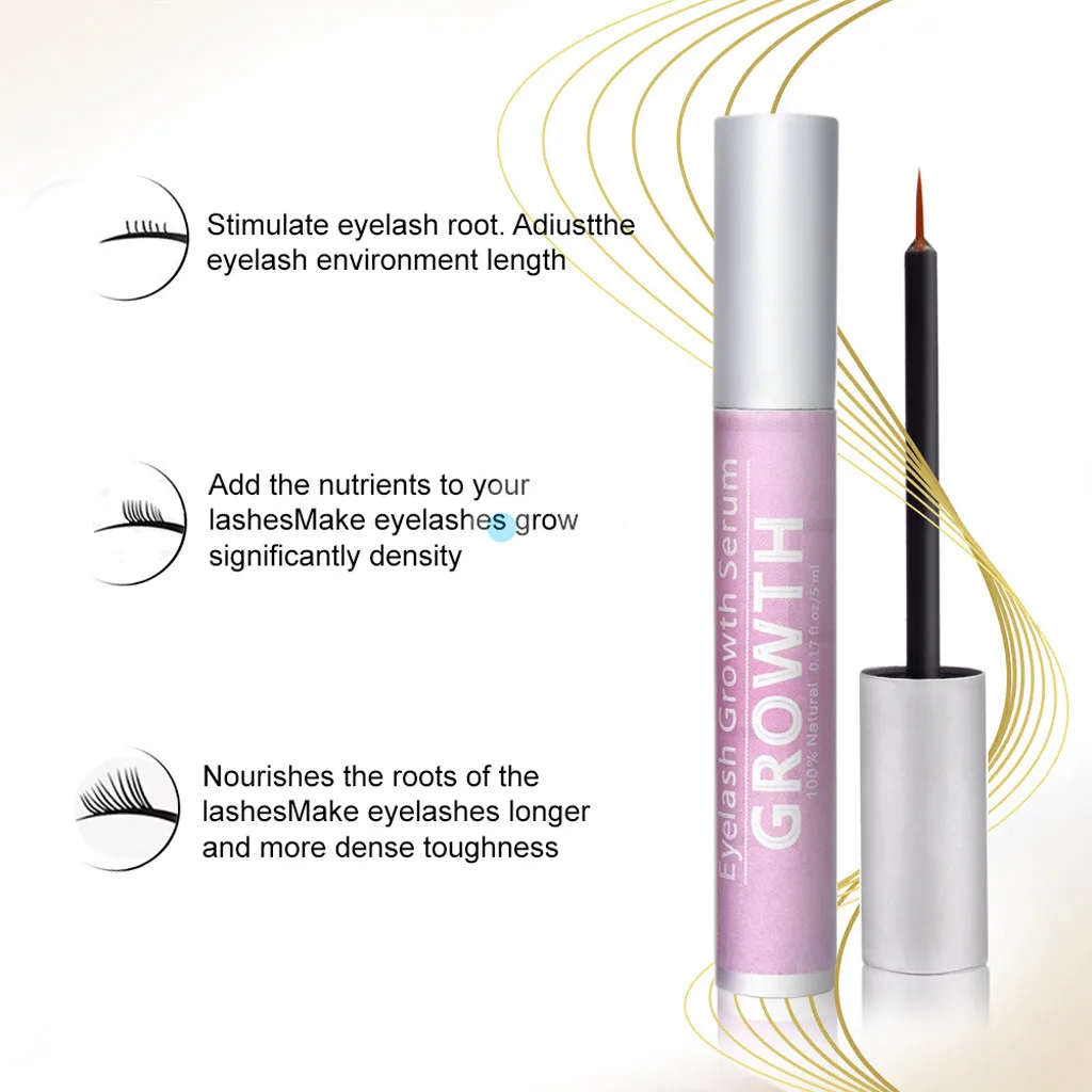 Powerful Eyelash Growth Powerful Serum Natura Eye Lash Enhancer Eyelash Promoter Long Lashes Nursing Growth Liquid PD