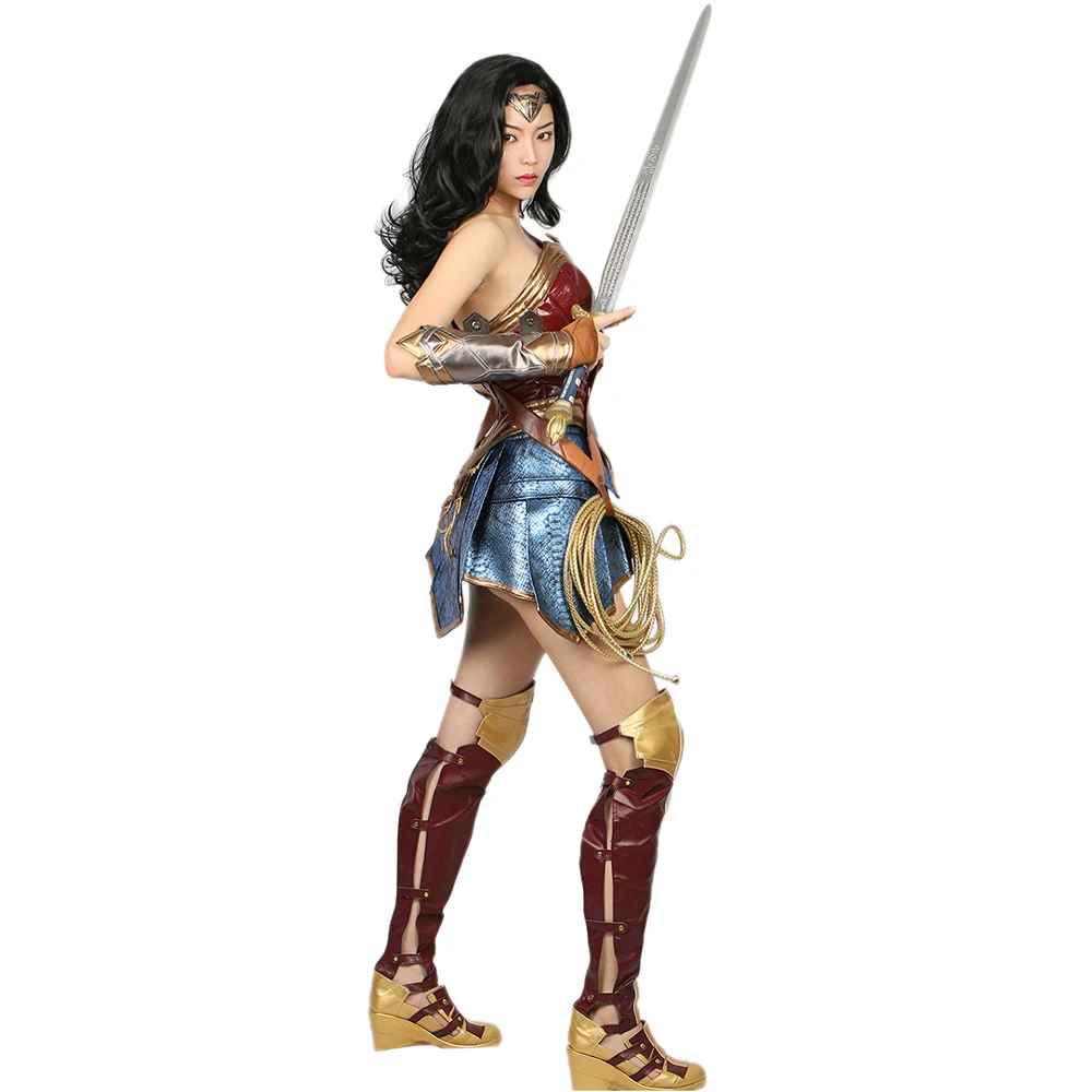 Костюм XCOSER Wonder Woman костюм супергероя из комиксов карнавальный для женщин на