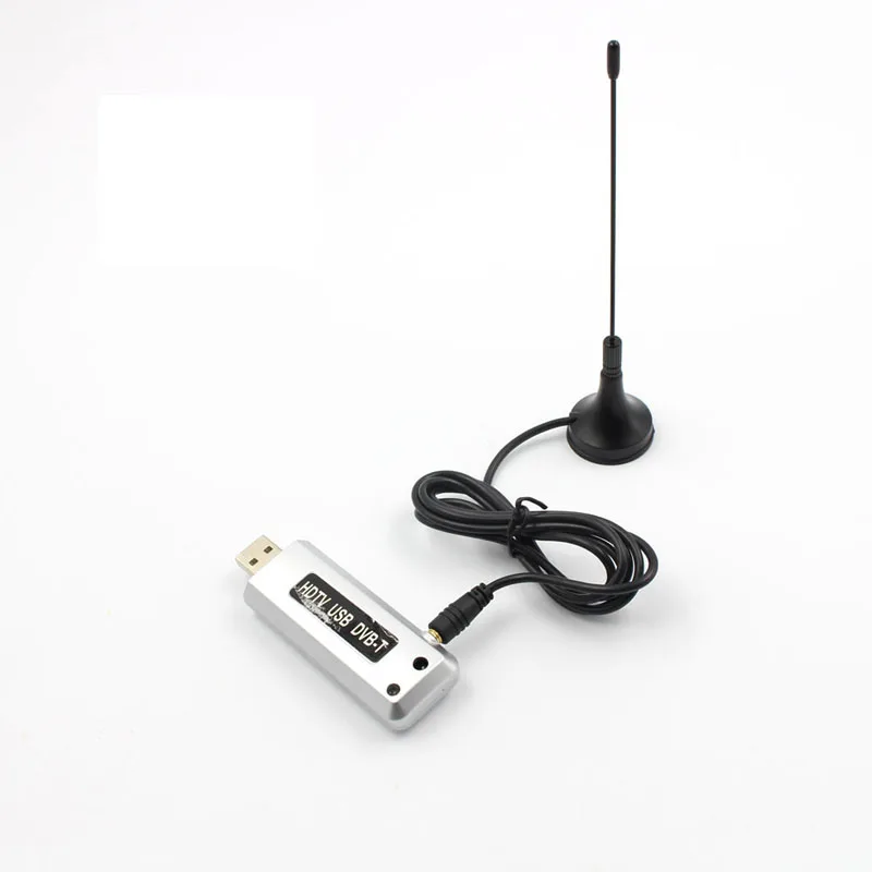 1 шт. USB 2,0 DVB-T цифровой ТВ приемник HDTV программный ключ тюнера палка антенна ИК пульт дистанционного управления