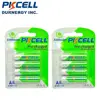 8 Uds * 4Pc/tarjeta PKCELL NiMH AA batería recargable 1,2 V 2200mAh 2A baterías recargables precargadas para cámara ► Foto 1/3