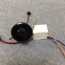 20 светодио дный шт. DC12V Светодиодный прожектор мини светодио дный светодиодный пятно света потолочное освещение регулируемый угол теплый белый Кабинет лампа Ac85-265v Iq