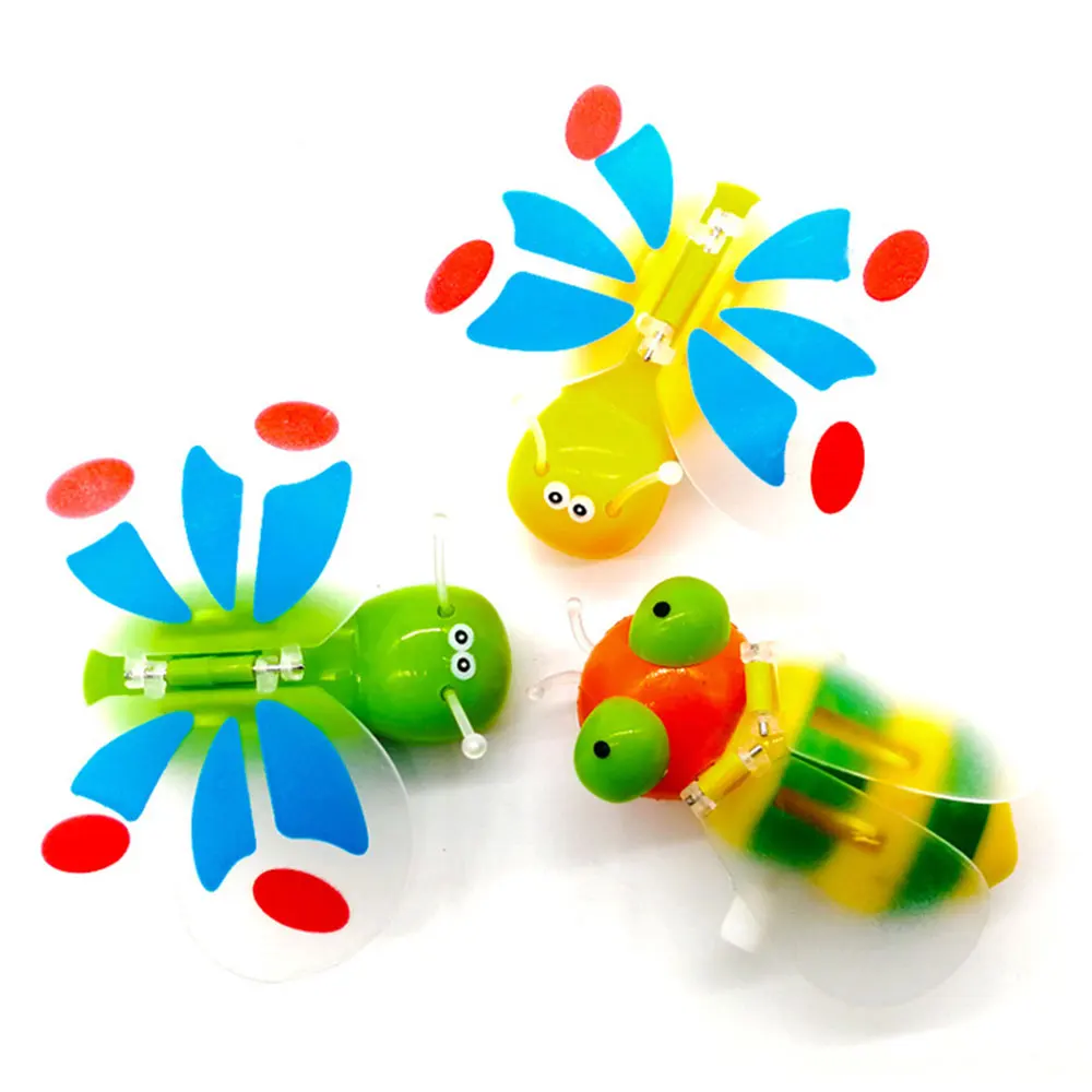 Игрушка с ветром Butterfliy скейтборд Бабочка пластик Запуск интерактивные горки Заводной пчелы ручной глаз координация открытый подарок
