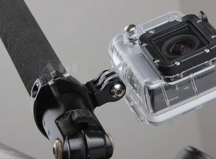 10 шт. велосипед руль велосипеда велик бар зажим Крепление подходит для Gopro Hero 3 4 5 SJ4000 SJ5000 SJ6000 мини видеокамера аксессуары