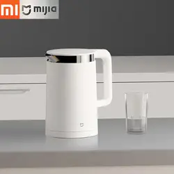 Оригинальный Xiaomi Mijia термостатическая электрическая чайник 1.5L 12 часов термостат чайник для воды умный контроль с помощью мобильного