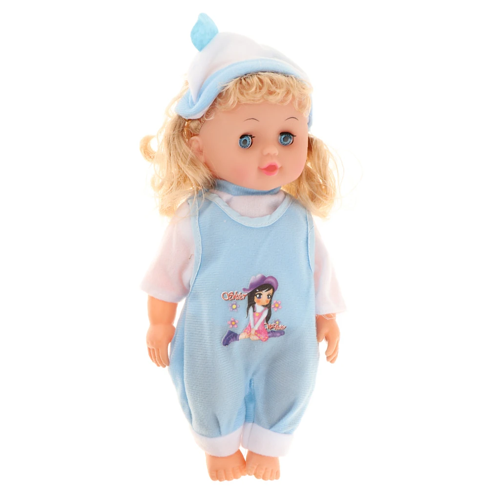 1/12 Talking Baby Doll 30cm 12inch Simulation Washable Newborn Infant Doll Newborn Baby Doll Can Drink Water Kids Bath Toys