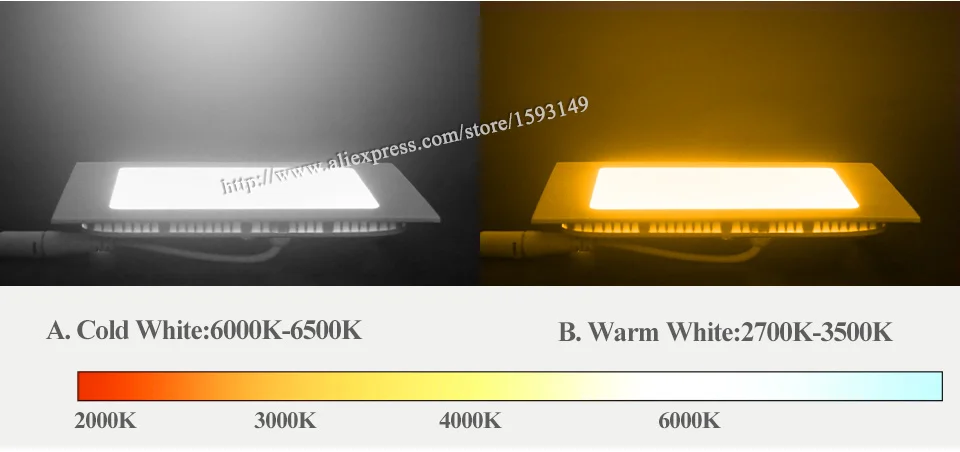 Тонкий Светодиодный точечный светильник AC110v 220v светодиодный светильник 3 Вт/4 Вт/6 Вт/9 Вт/12 Вт/15 Вт/18 Вт Встраиваемый светодиодный потолочный квадратный углублённые встраиваемые светодиодный белый светодиод для дома