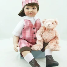 Новинка; виниловые силиконовые куклы для новорожденных; одежда для сна; ручная работа; Реалистичная кукла принцессы для малышей; подарок на Рождество и год