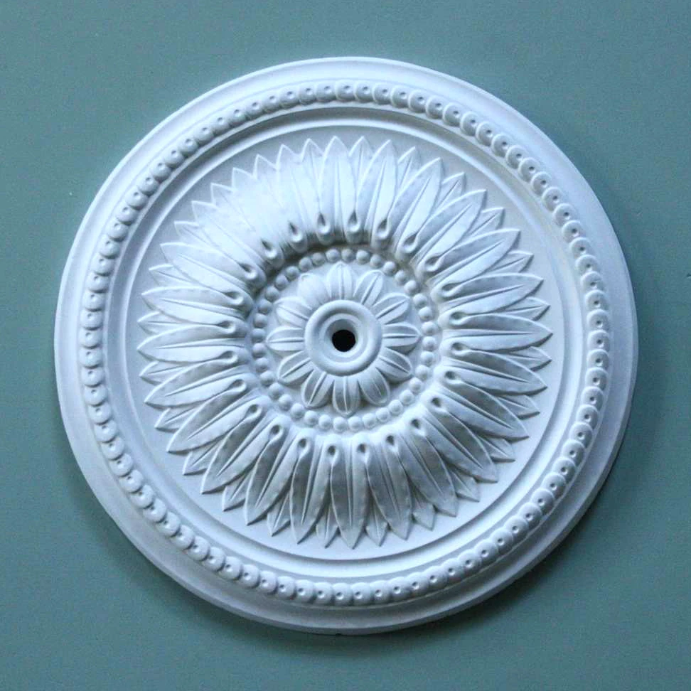 ceiling rosette PU decorative ceiling rose pendant lamp ceiling plate