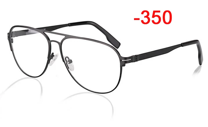 CR90 готовая оптическая оправа для очков с линзами для близорукости для женщин и мужчин, солнцезащитные очки с фотохромом, очки с градусом, oculo-1.0to-4,0 - Цвет оправы: Gray -350