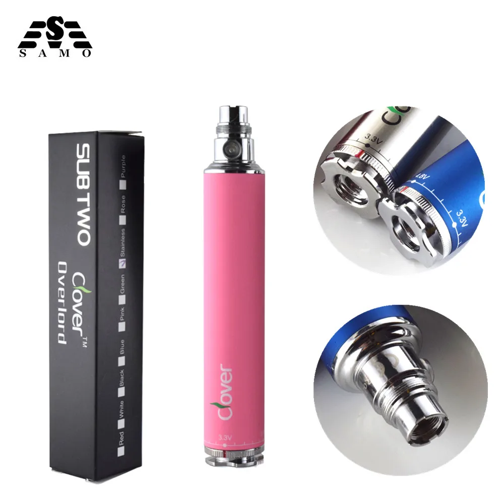 Sub Two Clover Overlord 2600mah 3.3v 4.8v Variable Voltage