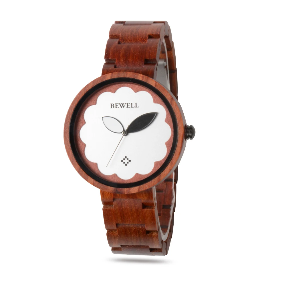 BEWELL WOODEN WATCH