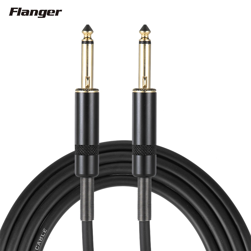 Flanger FLG 001 Pro Guitar Cable Super Silent Plug Cable Electric