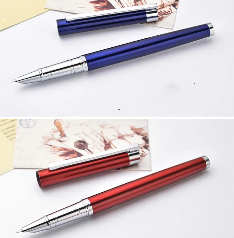 Hero 1063# тонкой Financia ручка каллиграфическая ручка для студентов художественная авторучка 0,38/0,5/0,8 мм опционально, превосходный набор в подарочной коробке