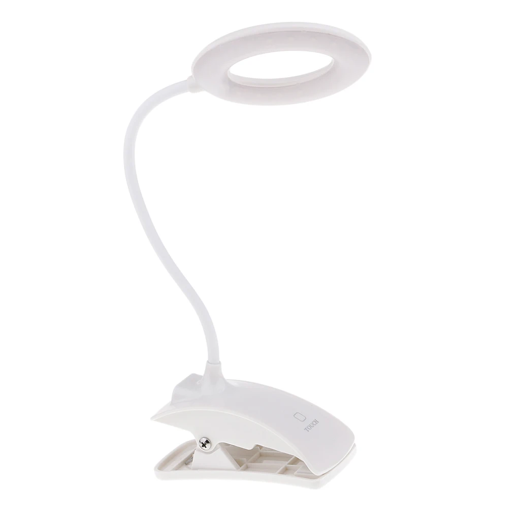 Makeup Tattoo LED Desk Light Clamp USB, Nail Art Eyelash Extension Clip Lamp Eye Protector Folding LED desk clip lamp
