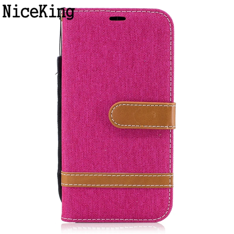 For Samsung Galaxy A5 2017 Case Fashion Luxury Denim PU Leather Flip Cover Wallet A5200 |
