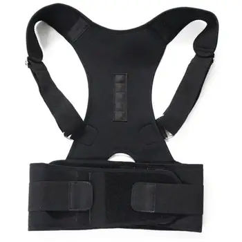 Men Women Magnetic Posture Corrector Brace Adjustable Back Support Posture Corrector Shoulder Belt body correct M-XXL