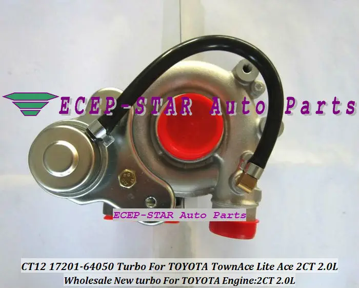 Турбокомпрессор CT12 17201-64050 17201 64050 для TOYOTA Lite Ace CR30 TownAce City турбокомпрессор с