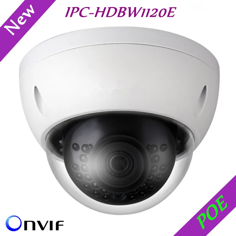 

Hot English Version DH 1.3MP IP Camera HD Network Dome Mini Camera IPC-HDBW1120E IP67 Support POE and Onvif Security Camera