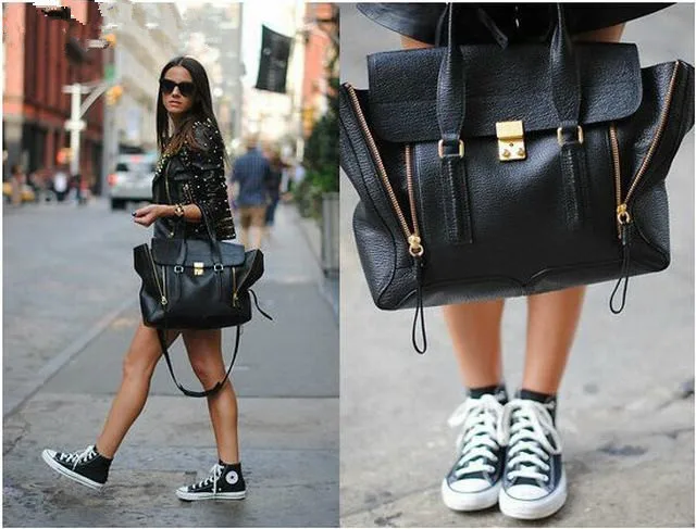 designer satchel bag