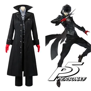 Persona 5 Cosplay P5 Joker Costume Jacket Ren Amamiya Full Set Akira Kurusu Uniform Outfit For Men Party Halloween
